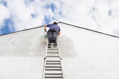 Peinture extérieure à Quemperven — façades et ravalement